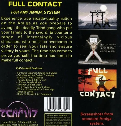 Full Contact box back