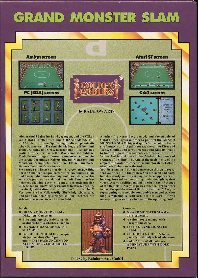 Grand Monster Slam box back
