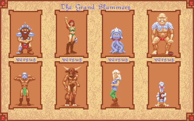Backdrop artwork for Grand Monster Slam