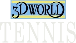 3D World Tennis logo