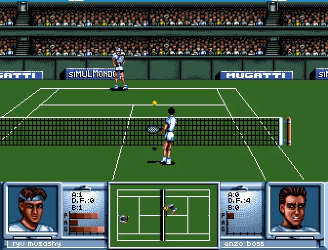 Backdrop artwork for 3D World Tennis