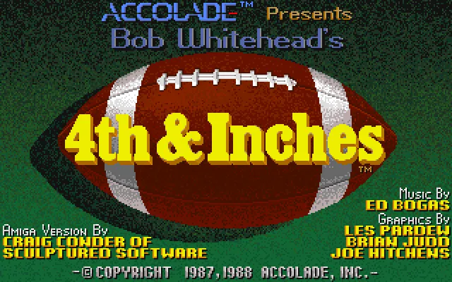 4th & Inches screenshot