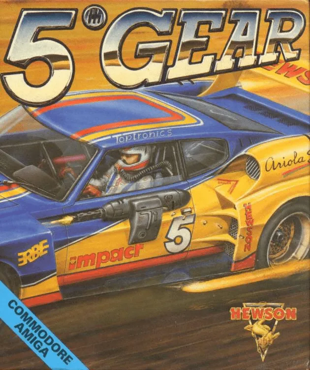 5th Gear cover art for Commodore Amiga