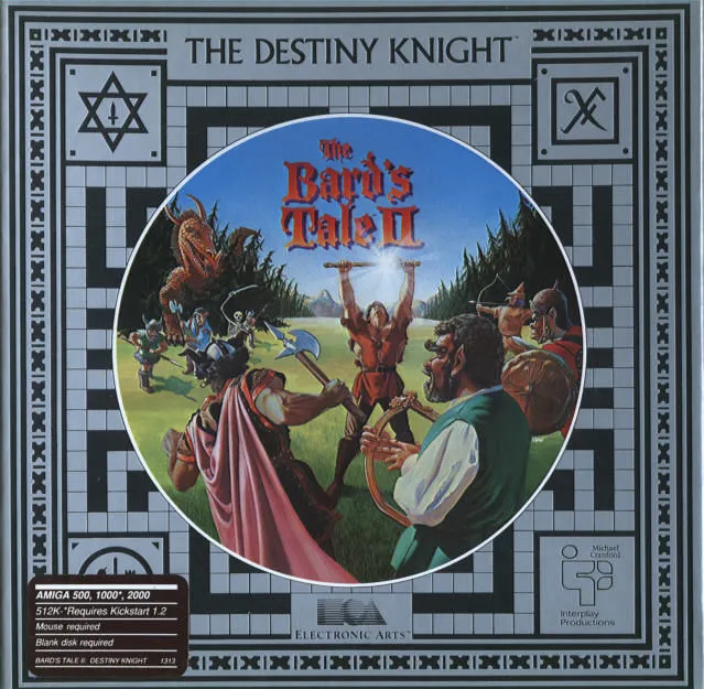 The Bard's Tale II: The Destiny Knight box art