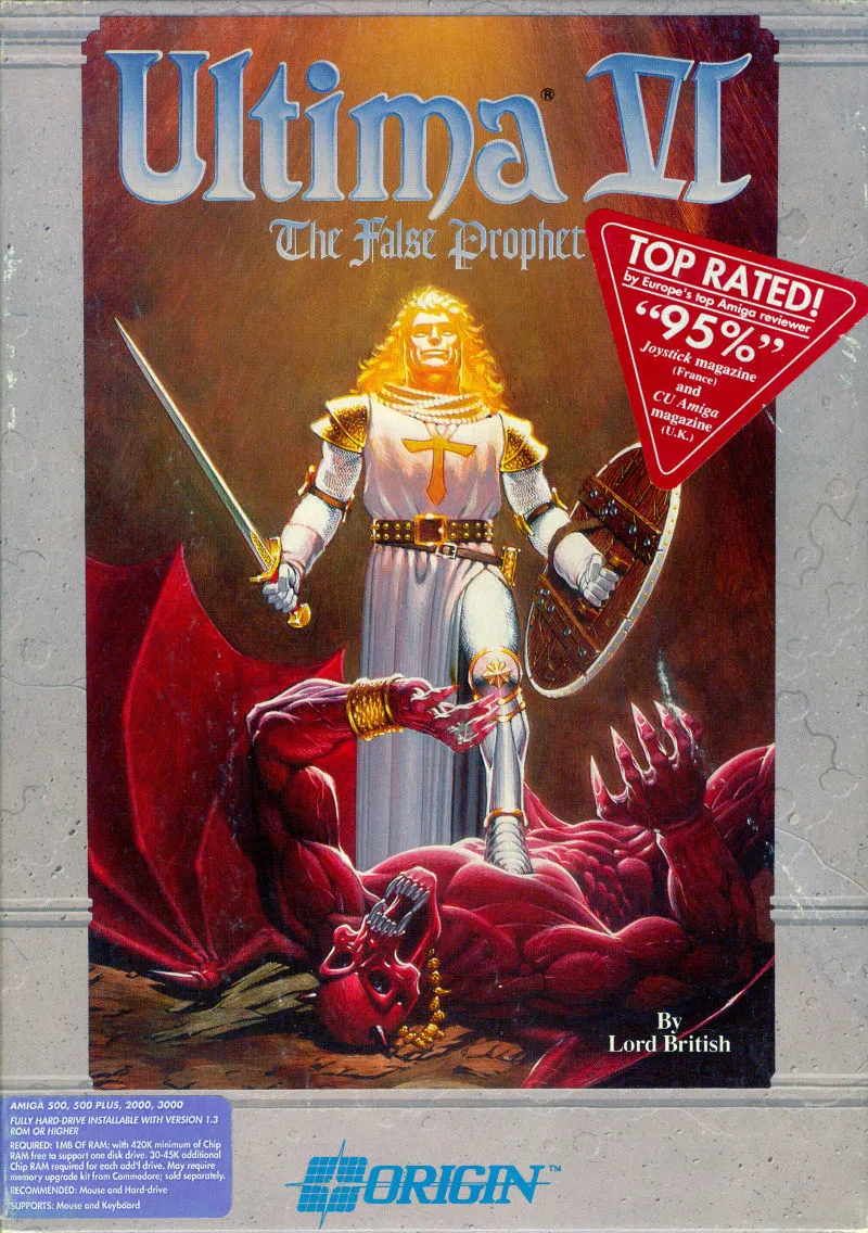 Ultima VI: The False Prophet box art