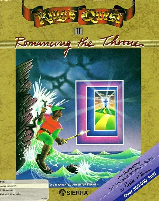 King's Quest II: Romancing the Throne box art