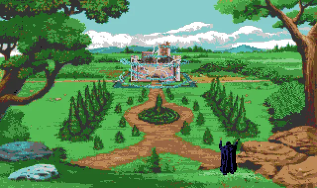 Backdrop artwork for King's Quest V: Absence Makes the Heart Go Yonder