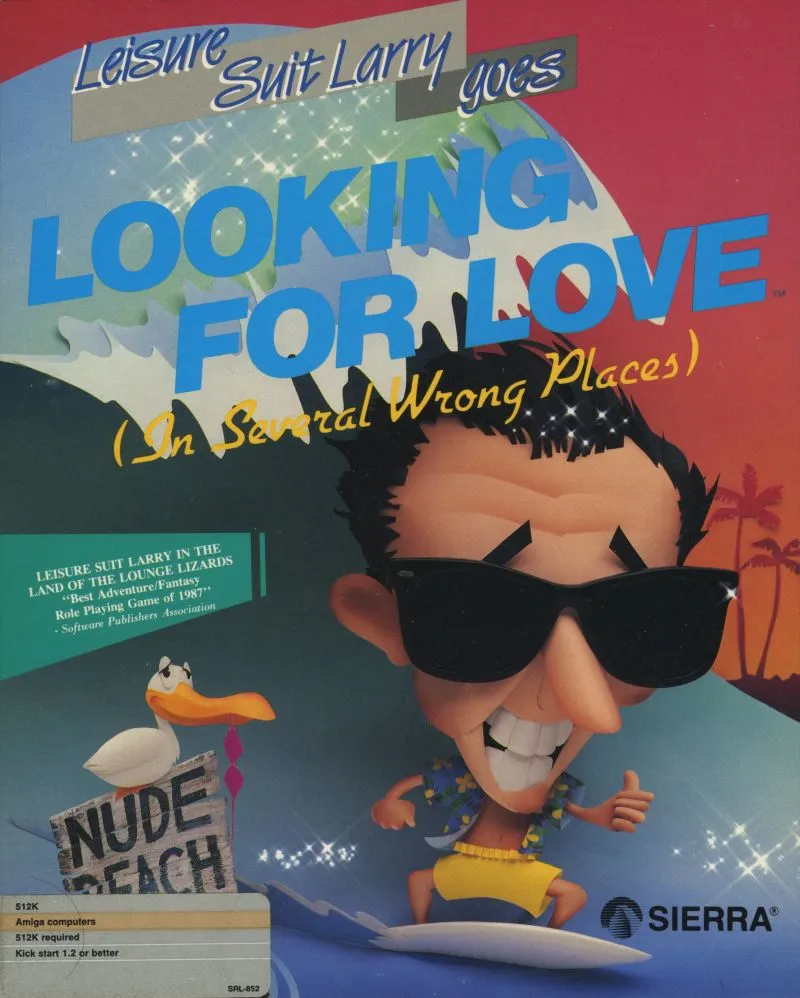 Leisure Suit Larry 2 box art