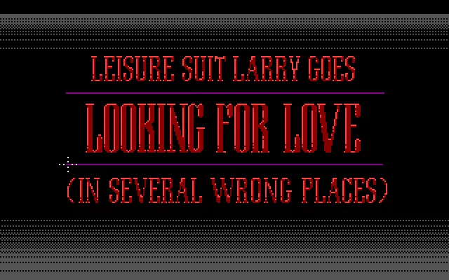 Leisure Suit Larry 2 screenshot