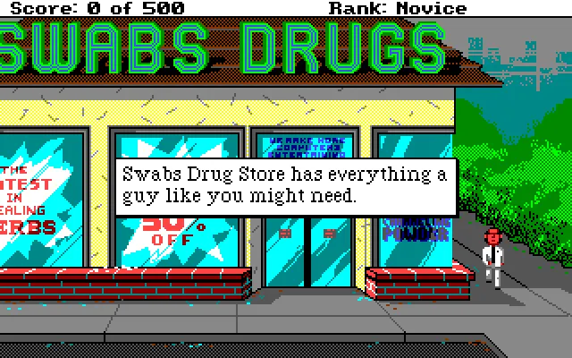 Backdrop artwork for Leisure Suit Larry 2