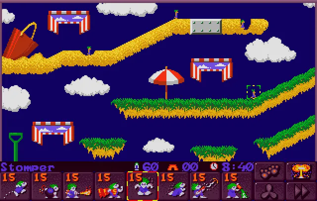 Lemmings 2: The Tribes screenshot