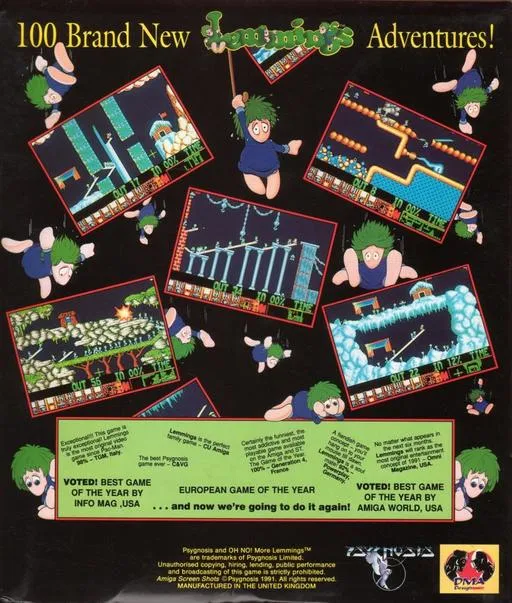 Oh No! More Lemmings box back