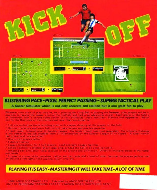 Kick Off box back