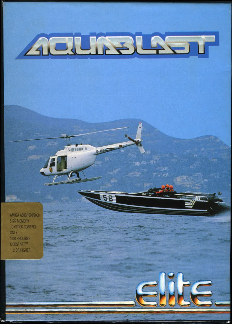 James Bond 007: Live and Let Die: The Computer Game cover art for Commodore Amiga