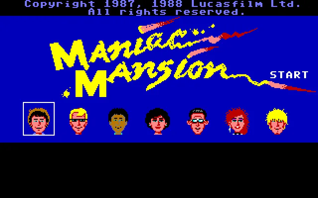 Maniac Mansion screenshot