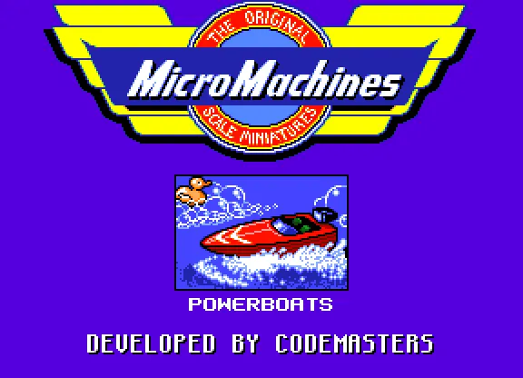 Micro Machines screenshot