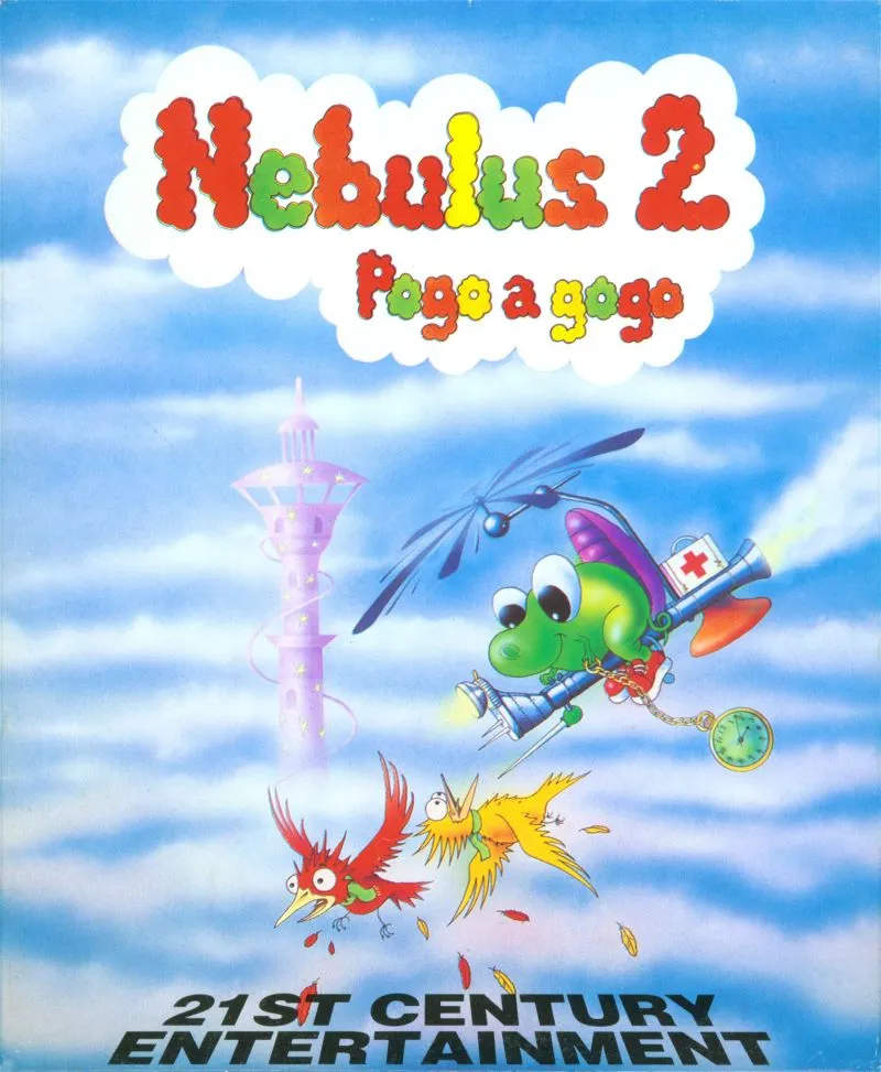 Nebulus 2: Pogo a gogo box art