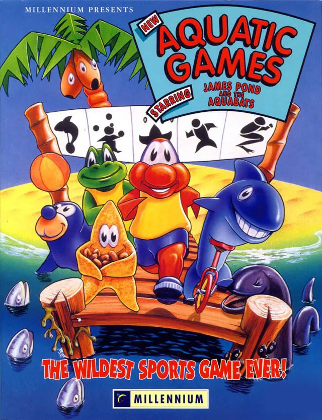 The Aquatic Games: Starring James Pond and the Aquabats box art