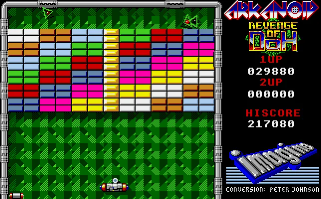 Backdrop artwork for Arkanoid: Revenge of Doh