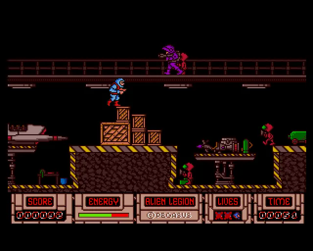 Backdrop artwork for Alien Legion