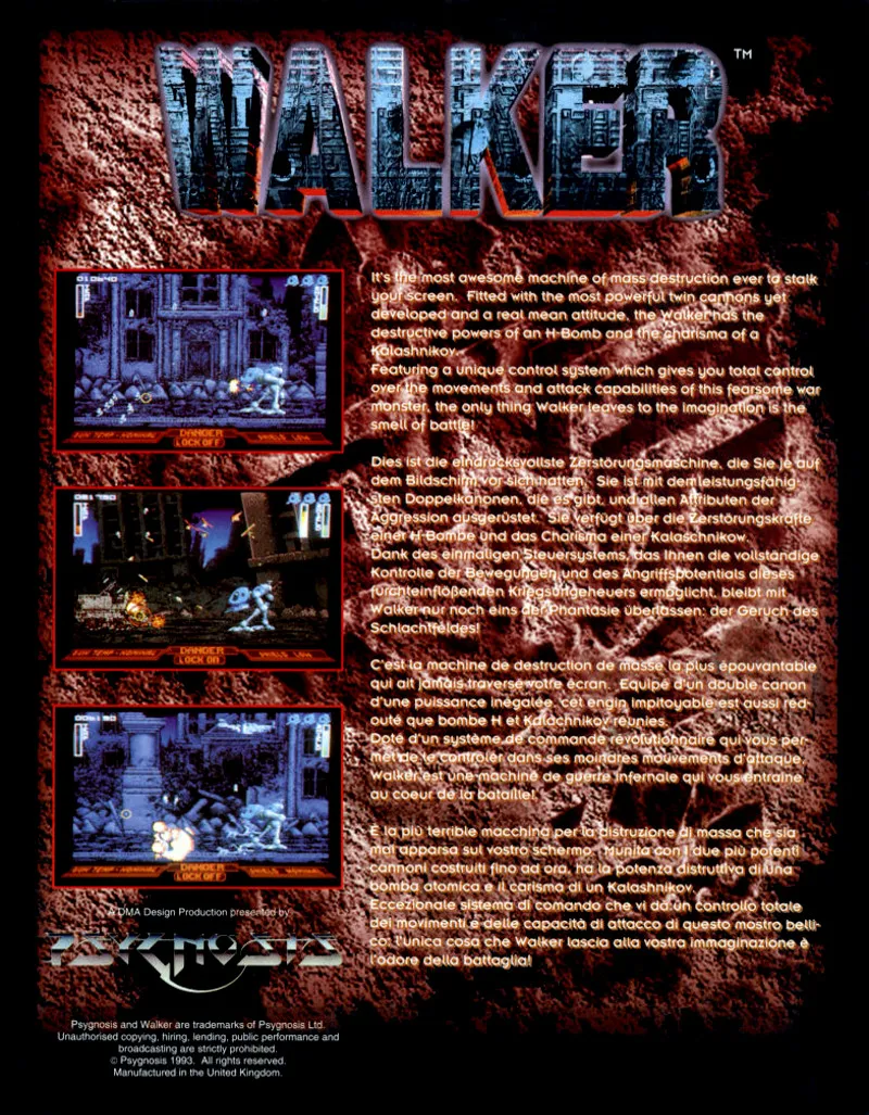 Walker box back