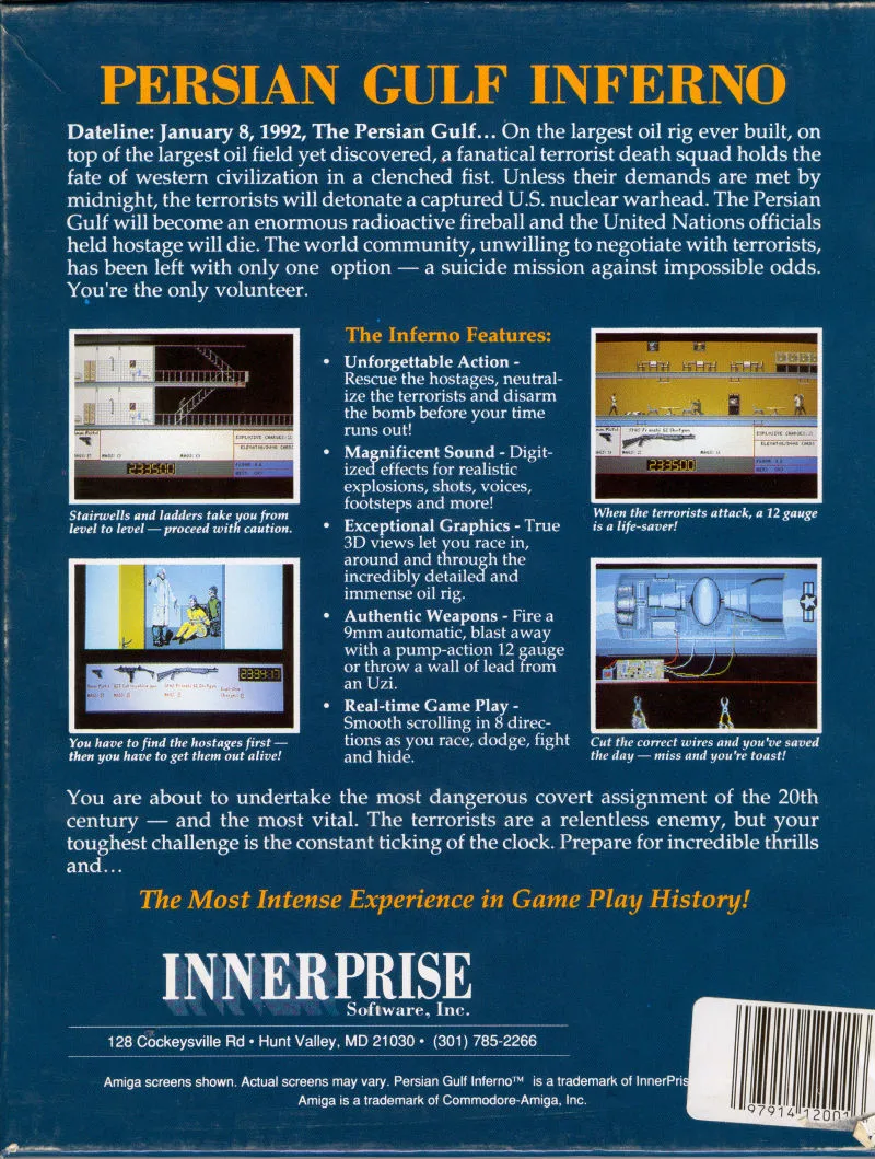 Persian Gulf Inferno box back