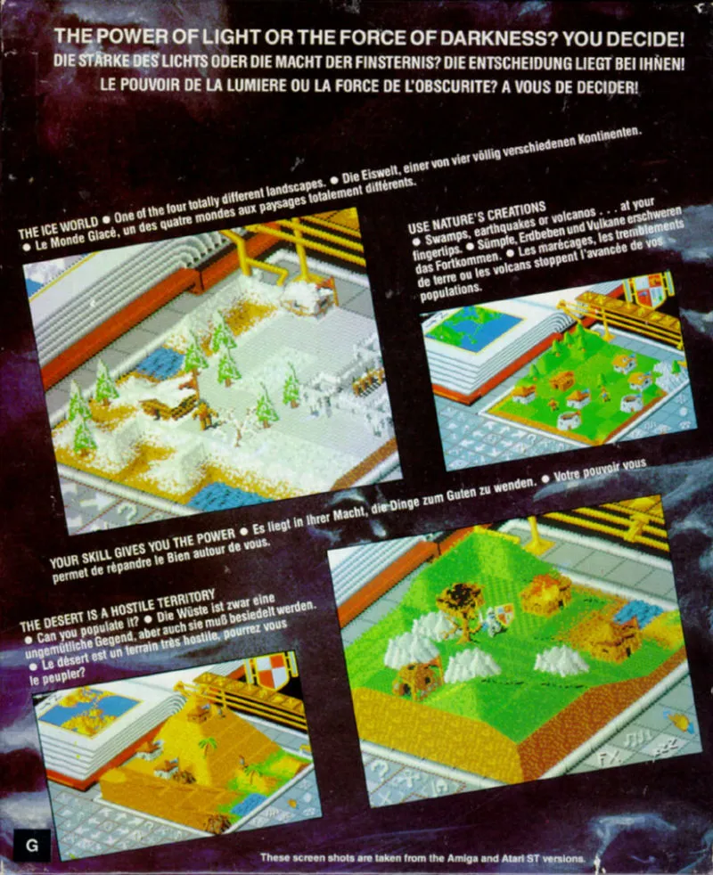 Populous box back