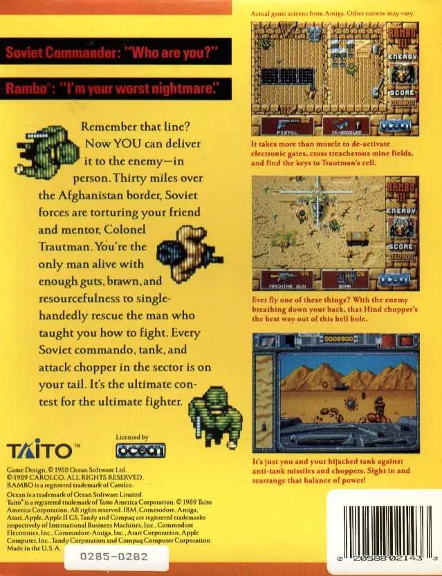 Rambo III box back