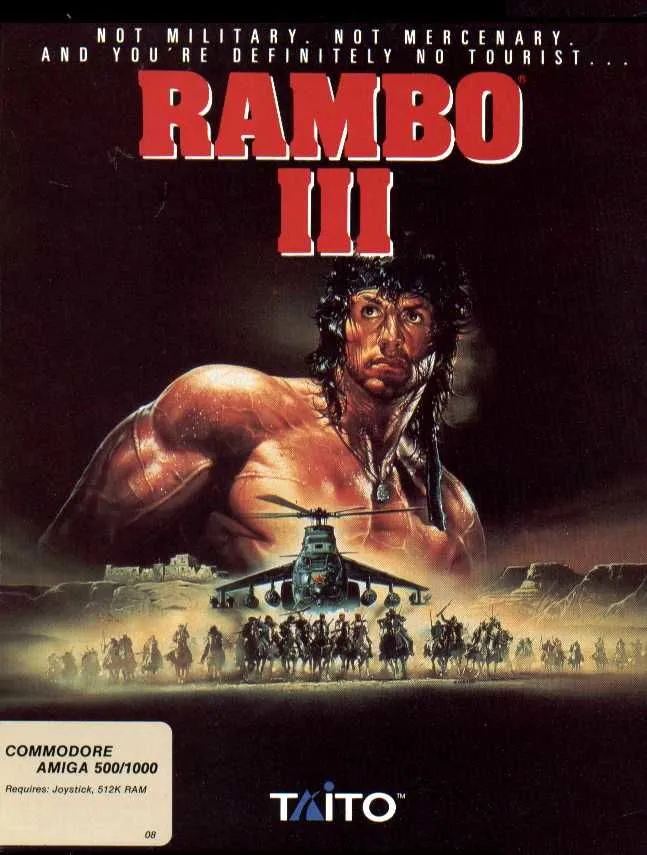 Rambo III box art