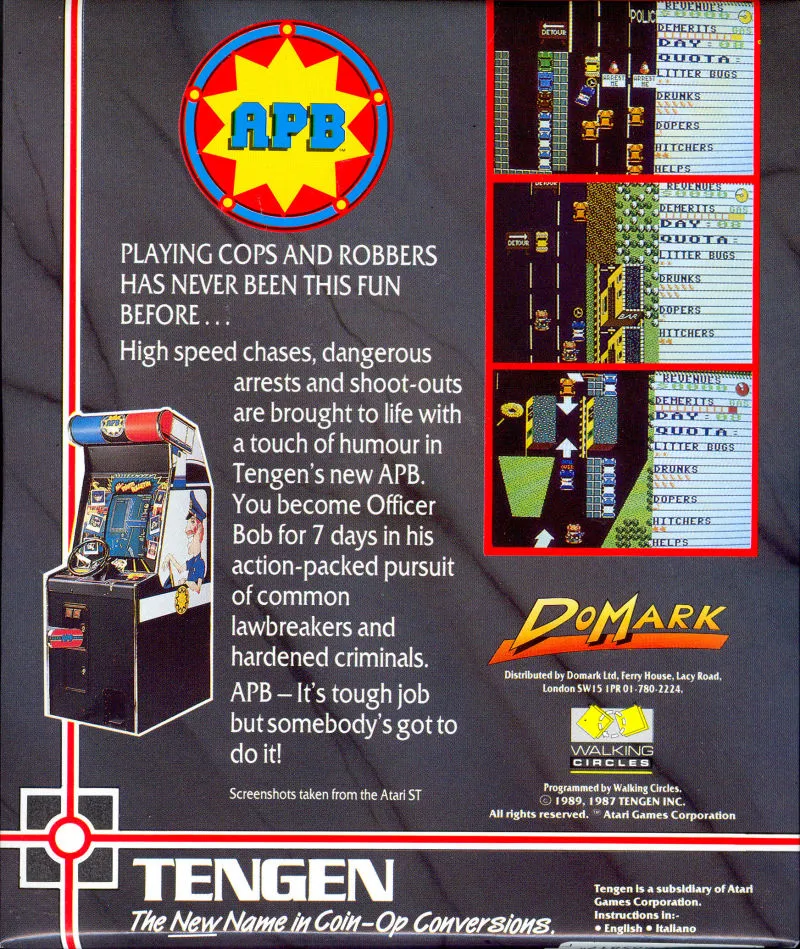 APB box back