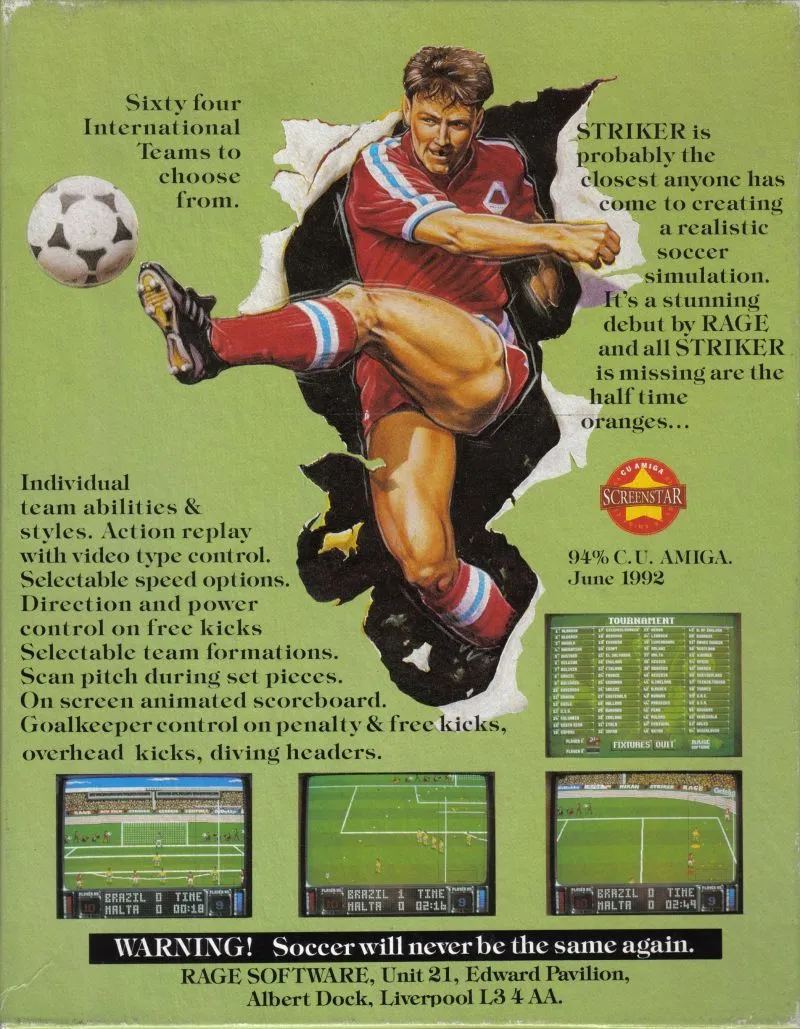 Striker box back