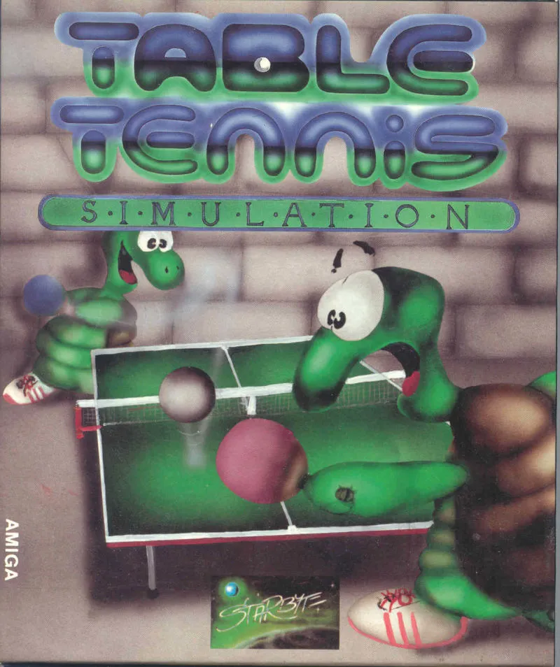 Table Tennis Simulation box art