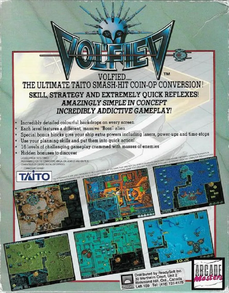 Volfied box back