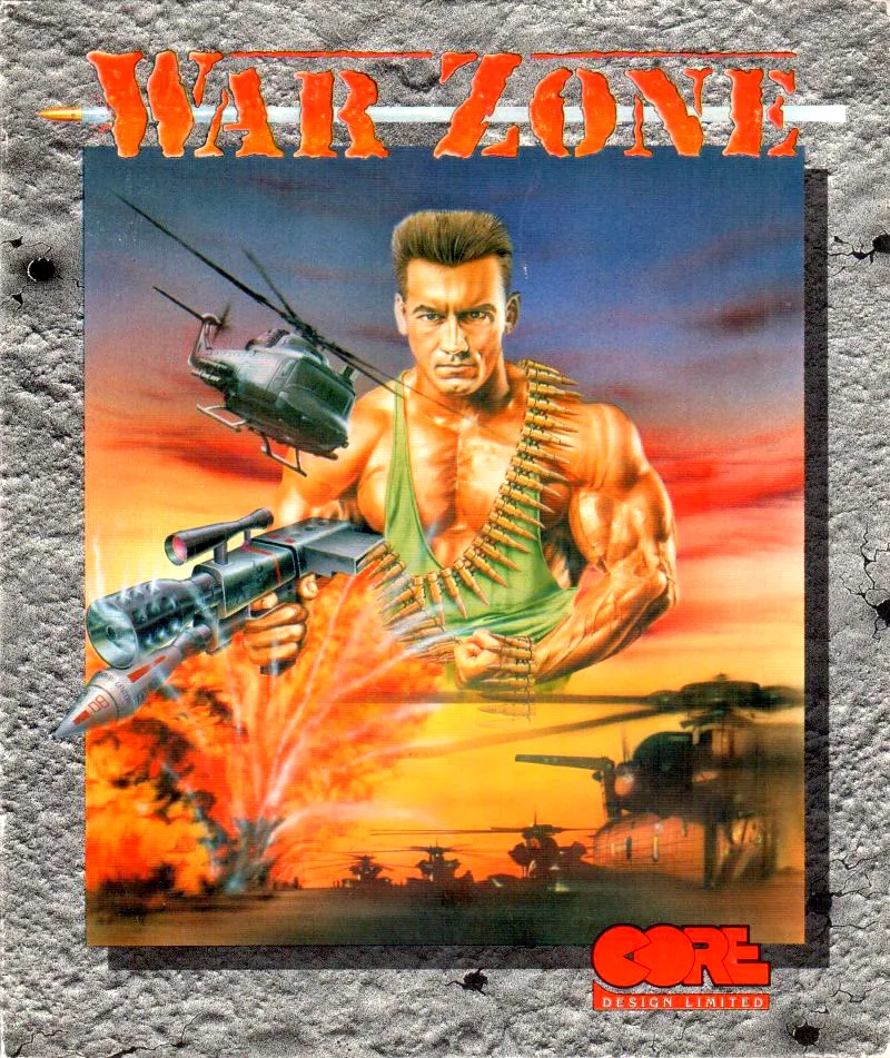 War Zone (Core Design) box art