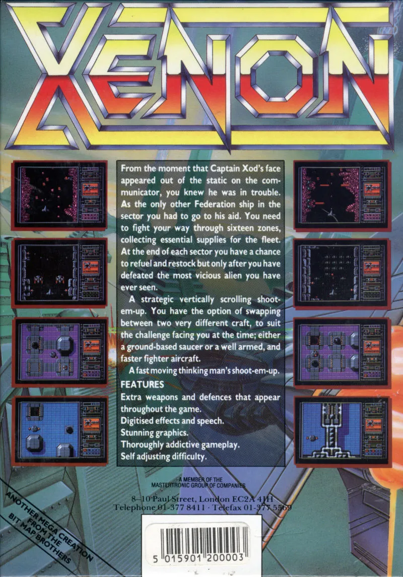 Xenon box back