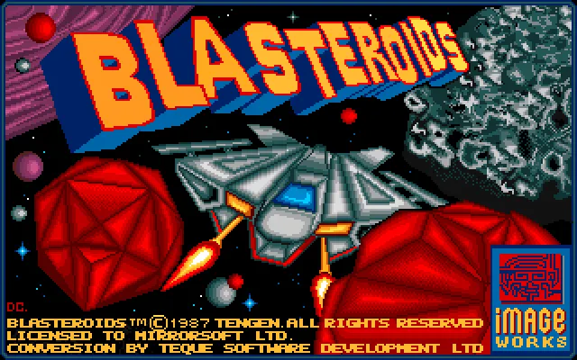 Blasteroids screenshot