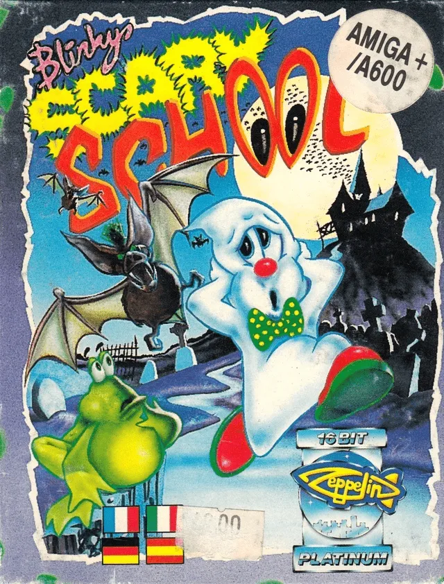 Blinky's Scary School box art