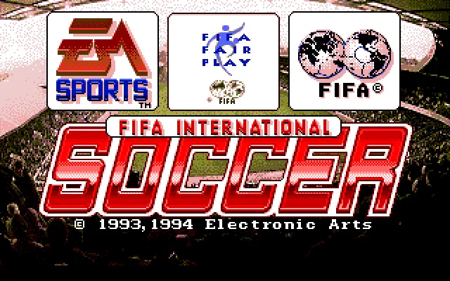 FIFA International Soccer screenshot