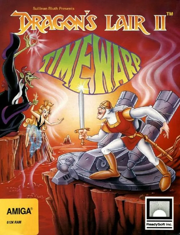 Dragon's Lair II: Time Warp box art