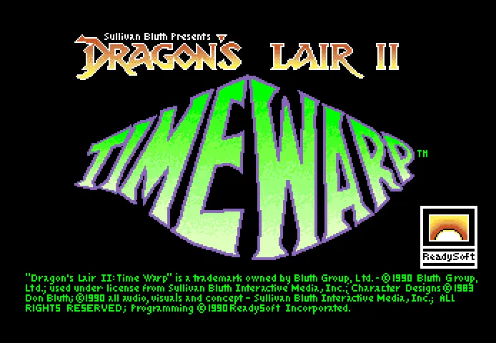 Dragon's Lair II: Time Warp screenshot