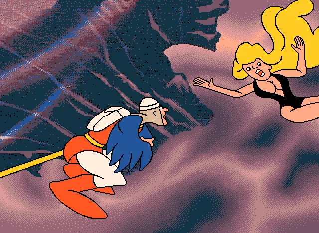 Dragon's Lair II: Time Warp screenshot