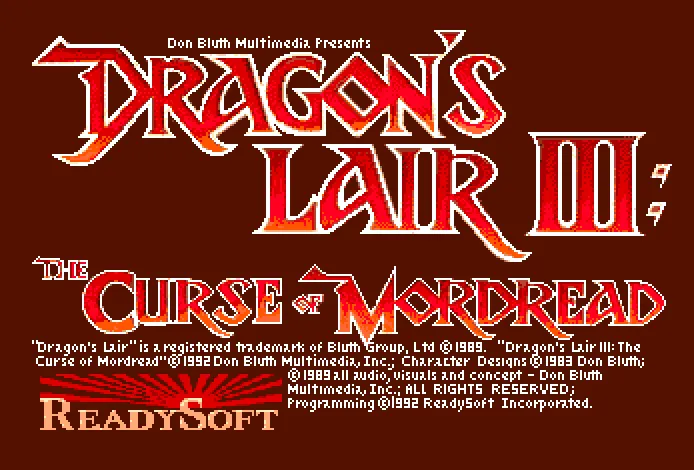 Dragon's Lair III: The Curse of Mordread screenshot