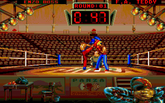 Backdrop artwork for Panza Kick Boxing