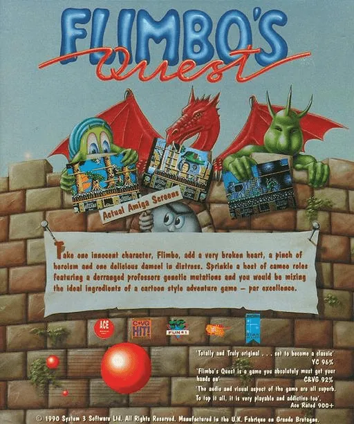 Flimbo's Quest box back