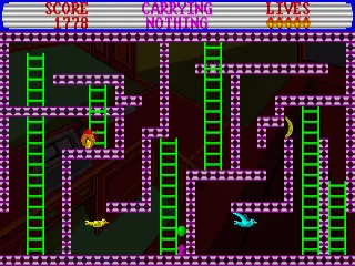 Backdrop artwork for Chuckie Egg II