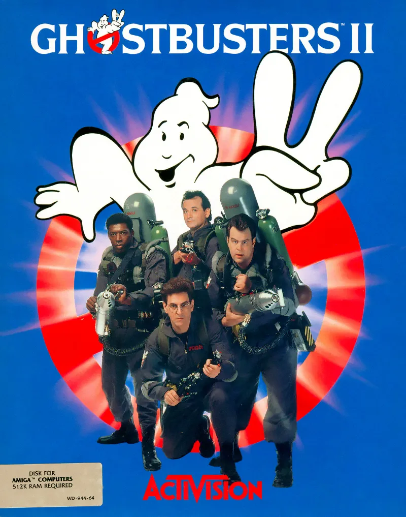 Ghostbusters II box art