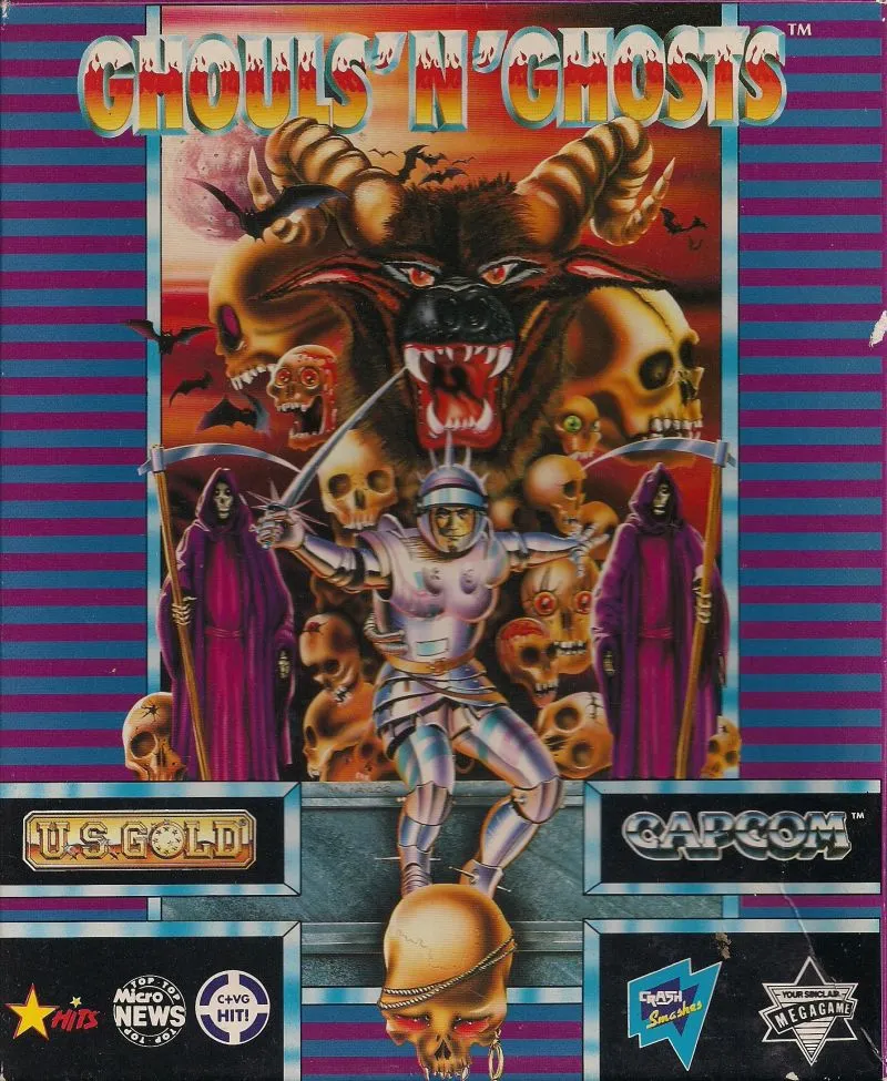 Ghouls 'n Ghosts box art