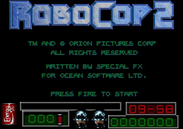 RoboCop 2 screenshot