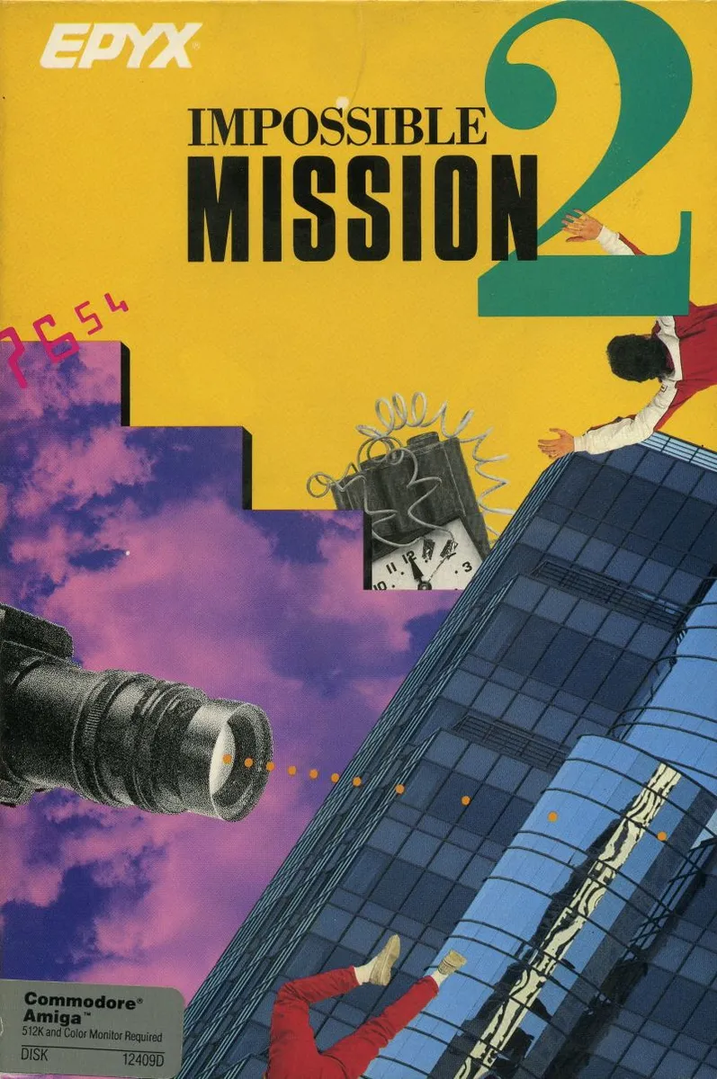 Impossible Mission 2 box art