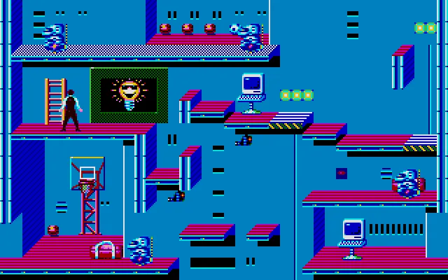 Backdrop artwork for Impossible Mission 2